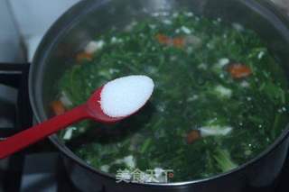 #豆腐#荠菜豆腐羹的做法步骤：7