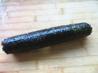 肉松蛋黄寿司的做法步骤:8