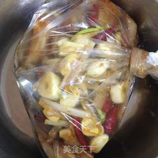 【锡纸鲽鱼头】的做法步骤：3