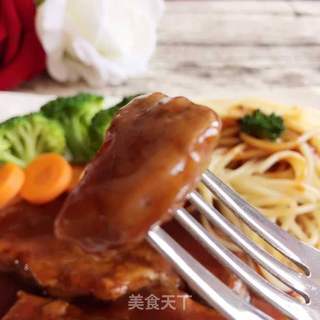 自制儿童牛排的做法步骤:9
