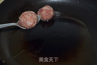 美味南煎丸子的做法步骤：7