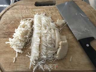 蔬菜牛肉炒饭的做法步骤:4