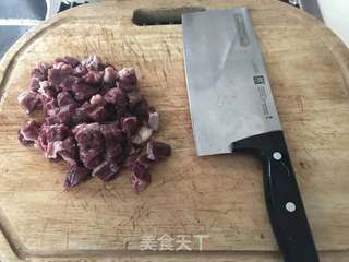 蔬菜牛肉炒饭的做法步骤:5