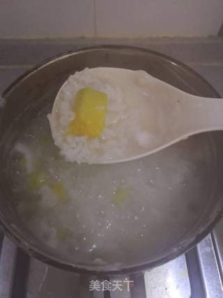 南瓜大米粥的做法步骤:5