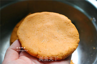 芝麻红薯饼的做法步骤:5