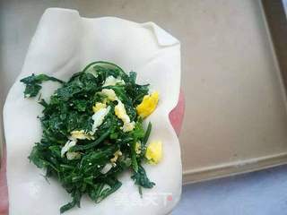酸辣汤荠菜饺子的做法步骤:4