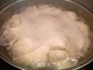 酸辣汤荠菜饺子的做法步骤:7