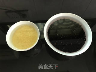 紫米小米粥的做法步骤:2