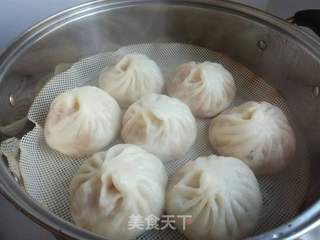 白菜猪肉包子的做法步骤:14