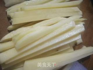 炸薯条的做法步骤:3