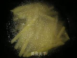 炸薯条的做法步骤:10
