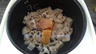 红枣莲藕糖水的做法步骤:4