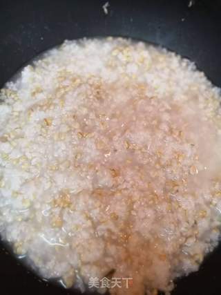燕麦韭菜粥的做法步骤：4
