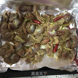 【烤鸡胗】的做法步骤:3