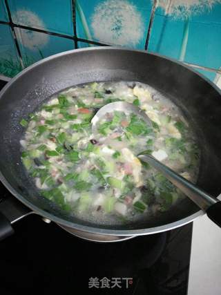 蔬菜豆腐羹的做法步骤:12