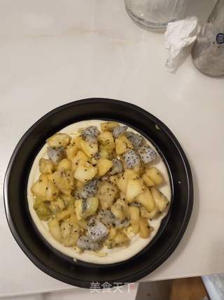 水果披萨的做法步骤:8