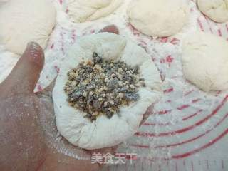 超软发面花生红糖饼的做法步骤:12
