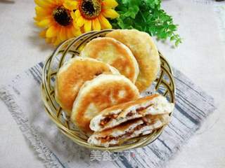 超软发面花生红糖饼的做法步骤:18