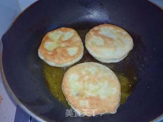 超软发面花生红糖饼的做法步骤:17
