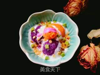 双色薯球酸奶盖的做法步骤:8
