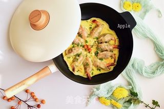 抱蛋鲜肉虾饺的做法步骤:11