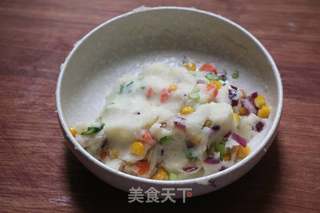 虾仁土豆球的做法步骤:7