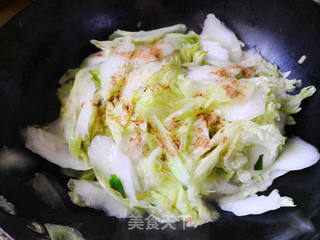 白菜炖豆腐的做法步骤：5