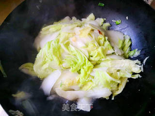 白菜炖豆腐的做法步骤：4