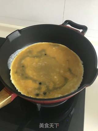 番茄鸡蛋打卤面的做法步骤:6