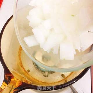 冬瓜虾茸羹的做法步骤:3