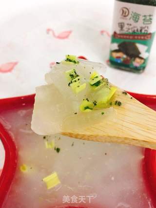 冬瓜虾茸羹的做法步骤:8