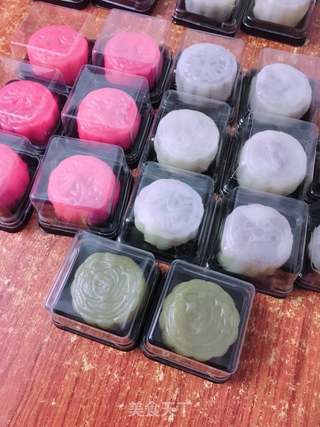 冰皮月饼的做法步骤:8
