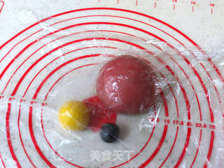 朵朵花开滴【花朵插画吐司】 的做法步骤:6
