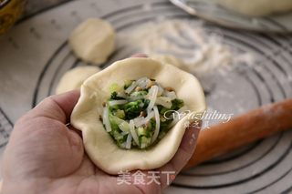 素菜包子的做法步骤:6