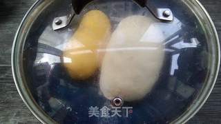 玉米馒头的做法步骤:2
