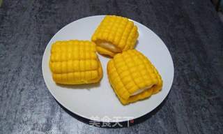 玉米馒头的做法步骤:12