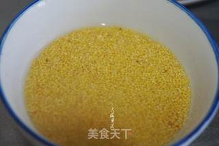 小米南瓜羹的做法步骤:3