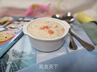 排骨芋头胡萝卜粥的做法步骤:7