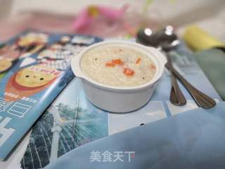 排骨芋头胡萝卜粥的做法步骤:8