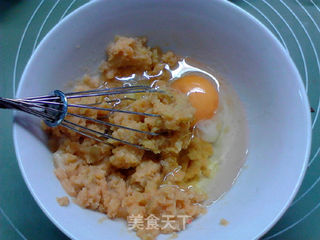 酵母版葱香红薯鸡蛋软饼的做法步骤:7
