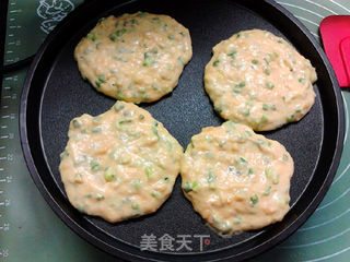酵母版葱香红薯鸡蛋软饼的做法步骤:13
