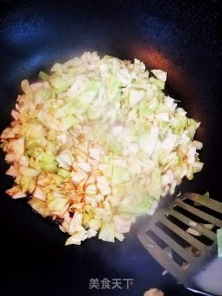暗黑料理之辣条炒饭的做法步骤:5