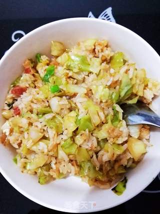 暗黑料理之辣条炒饭的做法步骤:8
