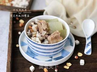 芡实冬瓜排骨汤的做法步骤:8