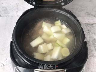 芡实冬瓜排骨汤的做法步骤:6