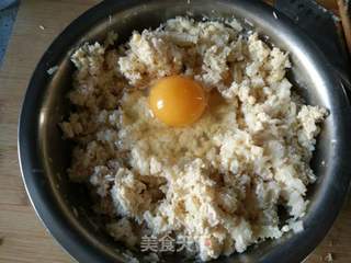 金针豆腐饼的做法步骤:3