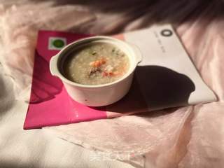 牛肉鲜虾粥的做法步骤:8