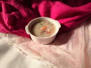 牛肉鲜虾粥的做法步骤:7