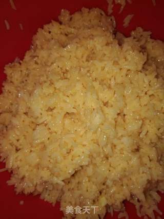 黄金炒饭的做法步骤:3