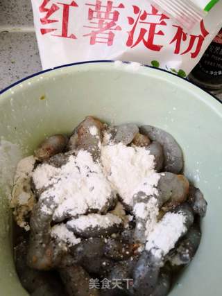 香辣虾仁的做法步骤:3